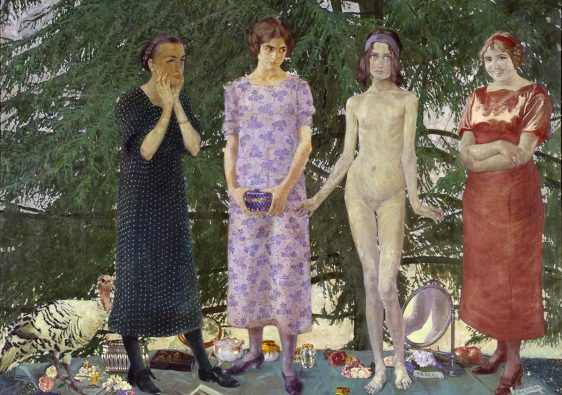 Felice Casorati Le Signorine Fondazione Magnani-Rocca