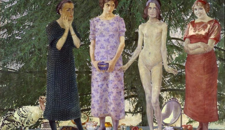 Felice Casorati Le Signorine Fondazione Magnani-Rocca